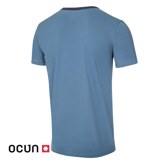 CLASSIC T ORGANIC MEN RAINBOW ROCKET TEE-SHIRT HOMME – Image 2