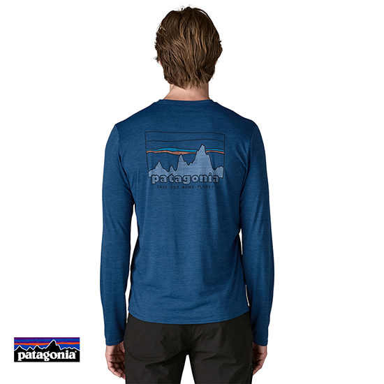 M’S L/S CAP COOL DAILY TEE SHIRT MANCHES LONGUES RANDONNEE HOMME – Image 2