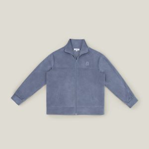 Veste de survetement bleue