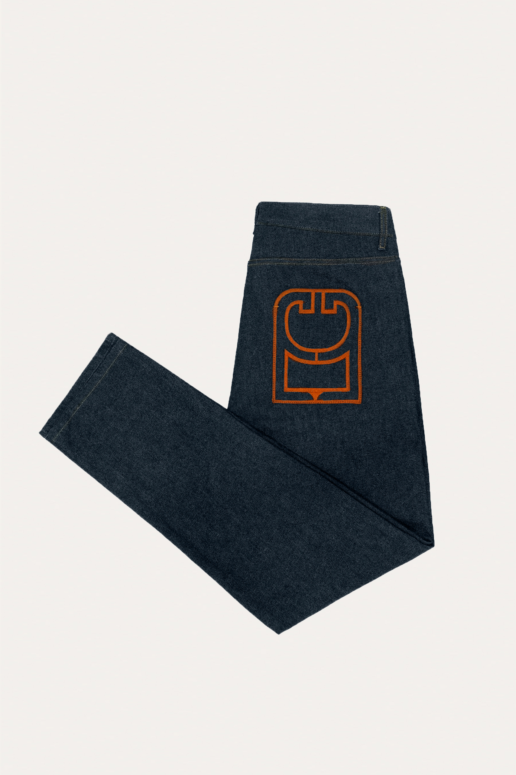 PANTALON EN JEAN SEINE – Image 2