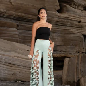 Pantalon dentelle Orchis