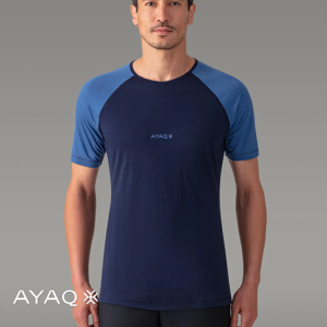 BIAFO TEE-SHIRT 100% MERINOS HOMME