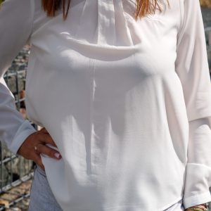 blouse club blanche