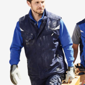 Bodywarmer hiver softshell JN825 workwear mixte James & Nicholson