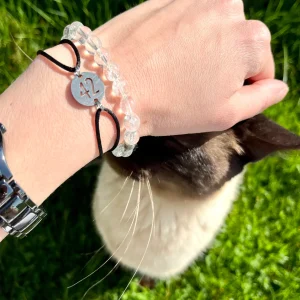Bracelet 42 Petite Médaille Noir