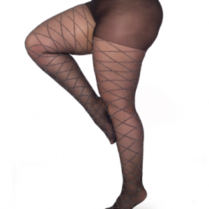 Collants dorés Argyle, Pamela Mann