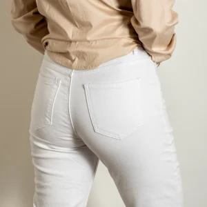 Jean Mom Fit blanc