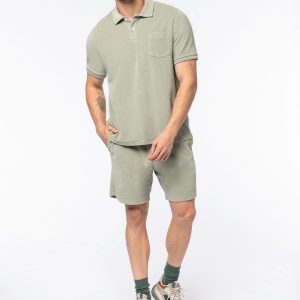 Polo Terry Towel Eponge Homme NS227