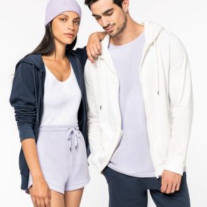 Sweat Terry 280 capuche zippé unisexe NS417