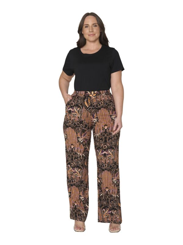 Pantalon imprimé Sloanne, Ciso