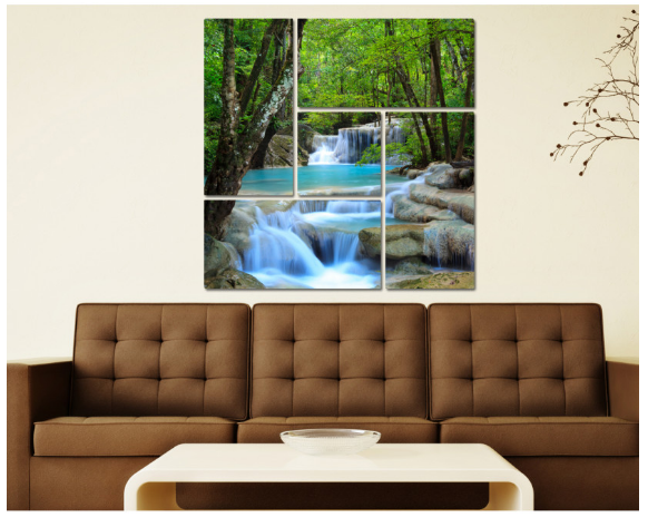 Plaque aluminium chromaluxe grand format