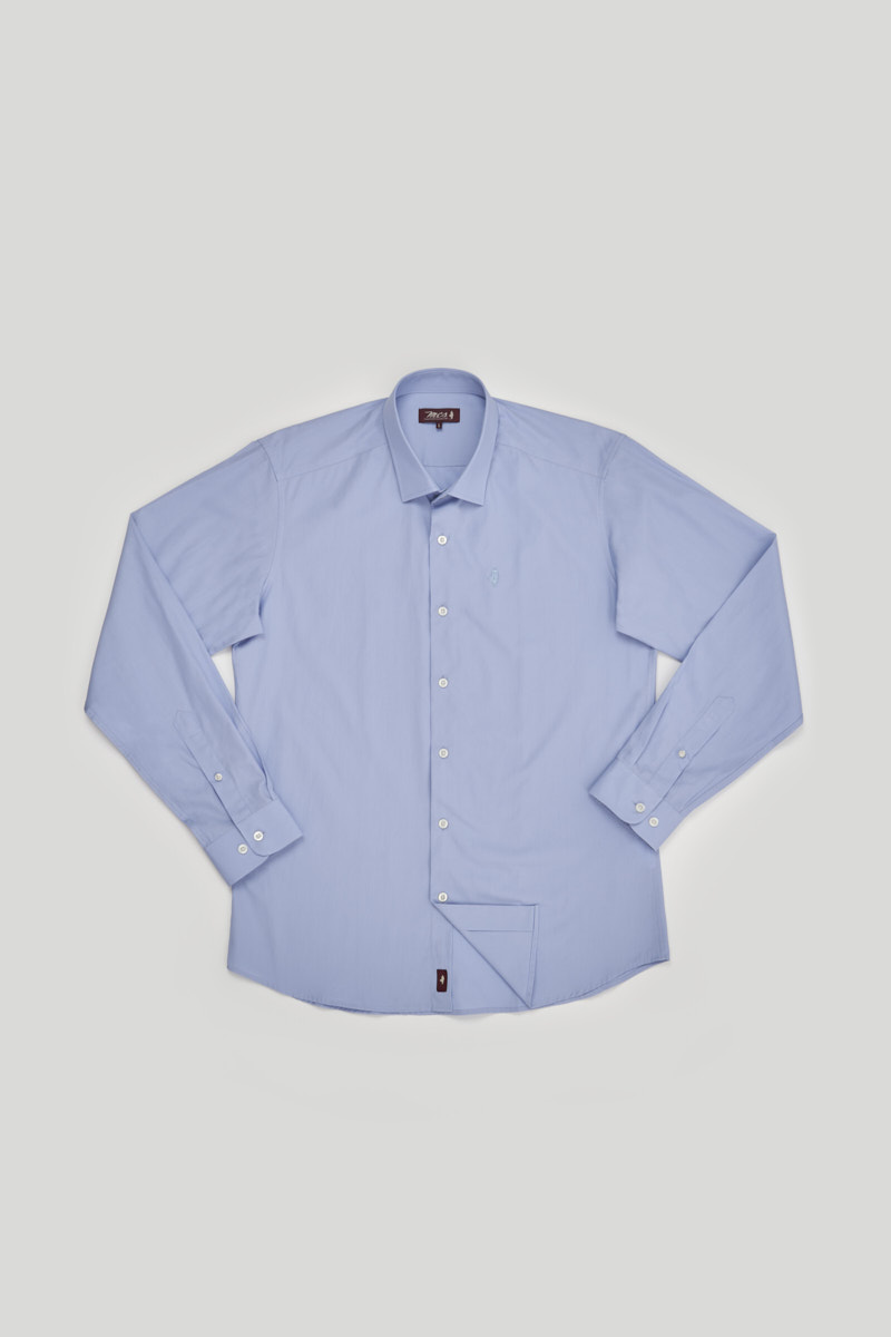 Plain poplin shirt