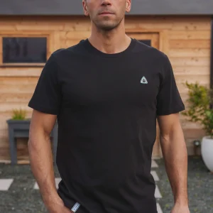 Tee-Shirt Col Rond Homme Noir