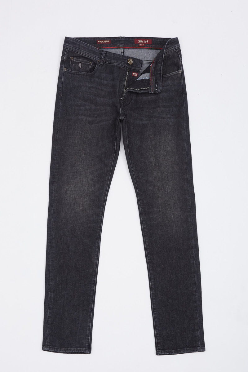 Grey stone denim regular tapered 201 – Image 3