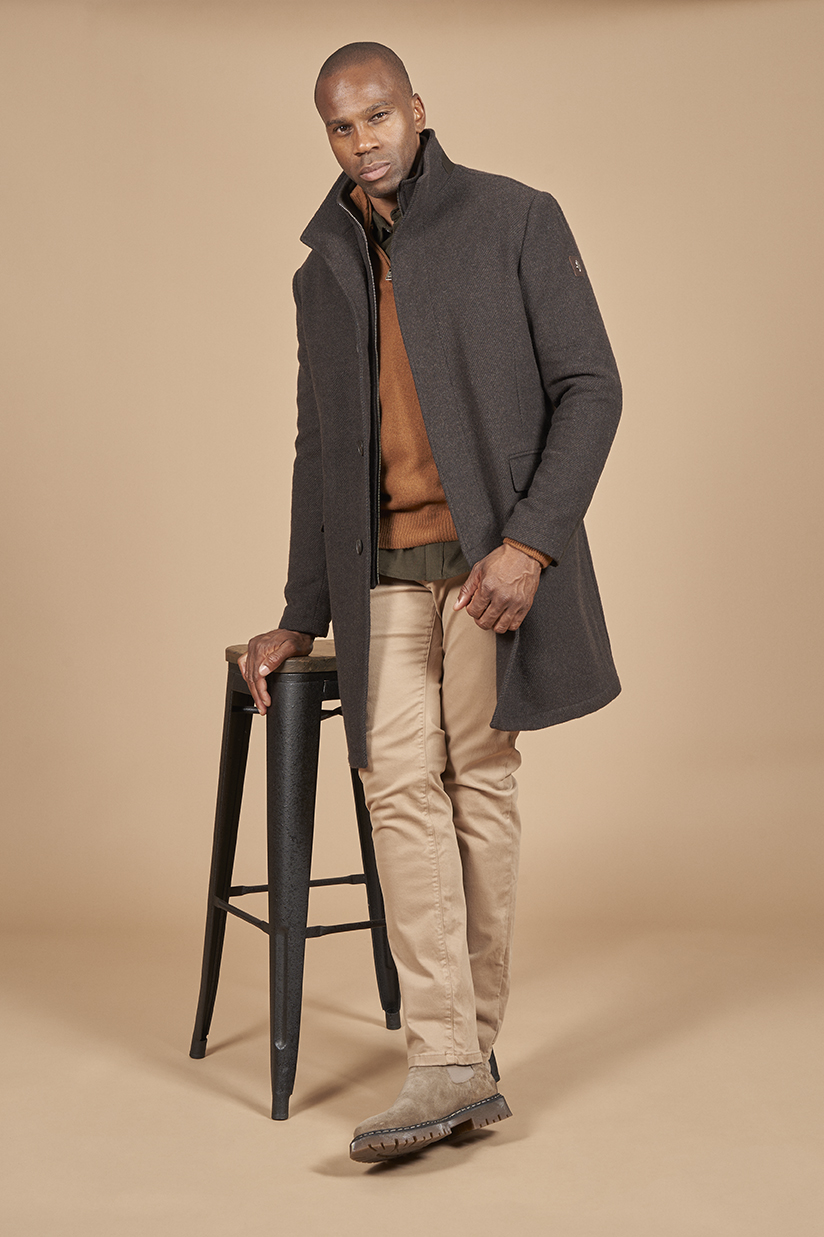 Manteau 3/4 lainage – Image 2