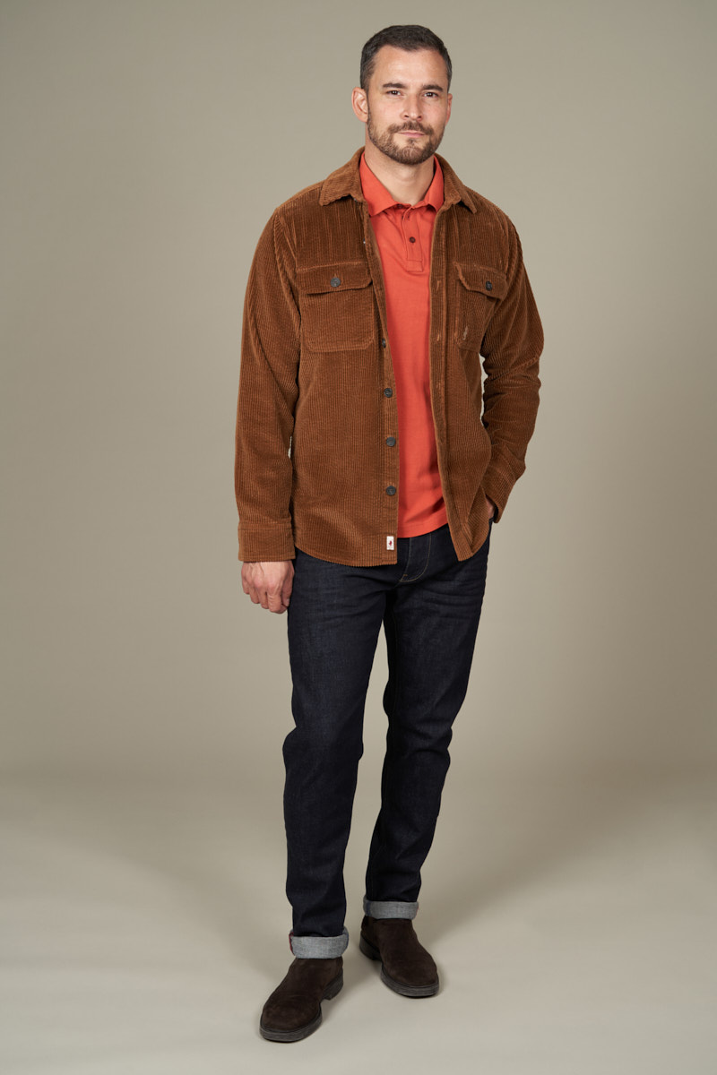 Jean slim avec détails cuir – Image 3