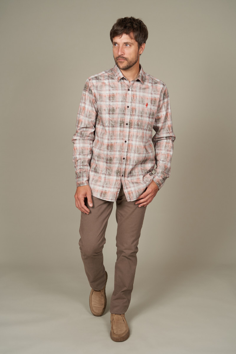 Plain gabardine 5-pocket pants – Image 5