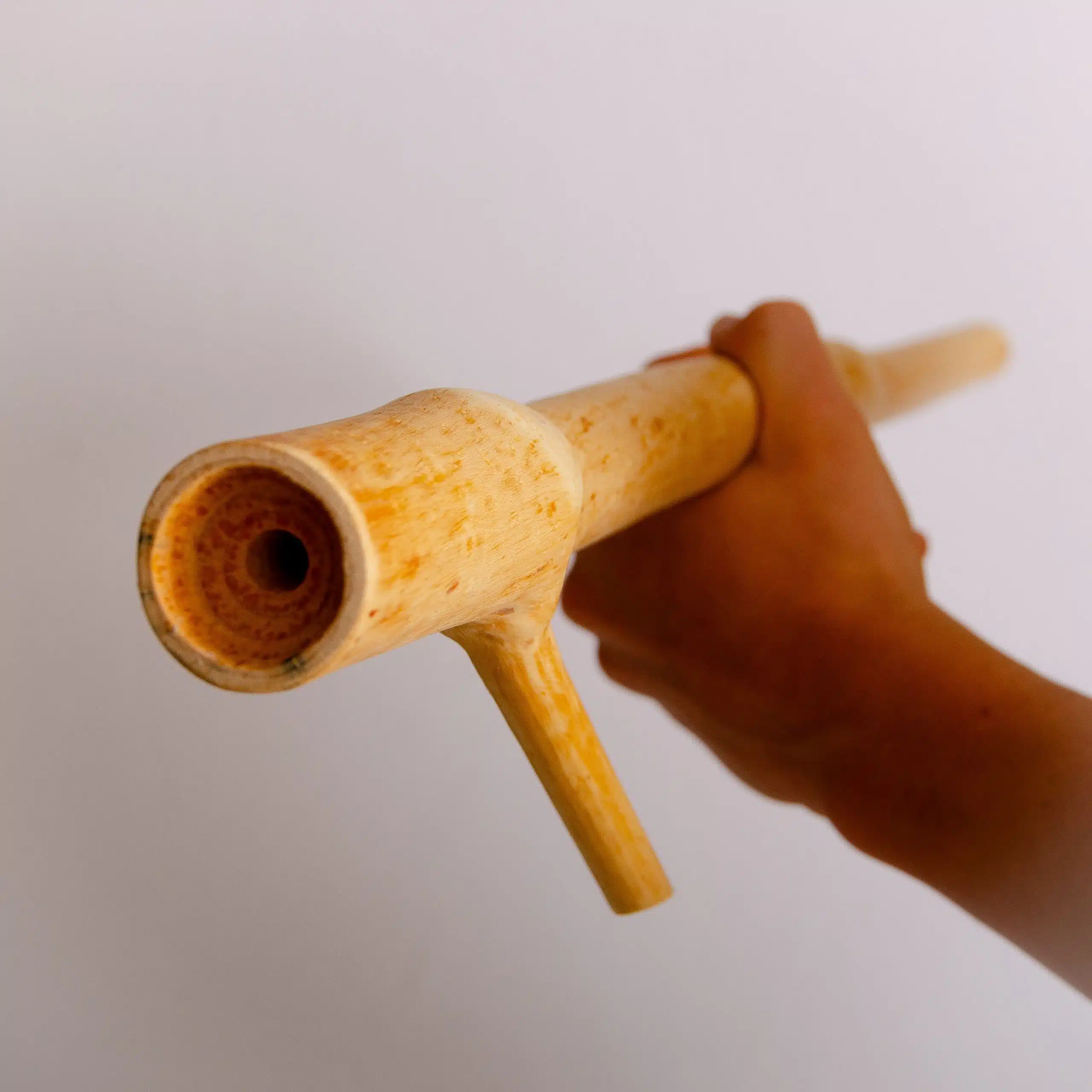 Bouffadou artisanal en bois de pin – Fait à la main en Lozère – Traditionnel – Vivre dans la nature – Image 7