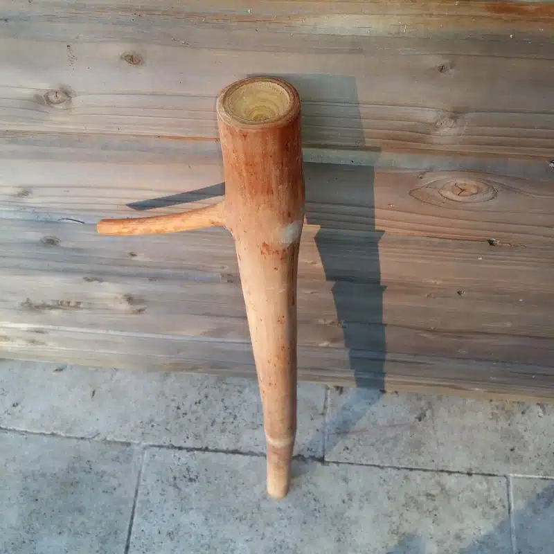 Bouffadou artisanal en bois de pin – Fait à la main en Lozère – Traditionnel – Vivre dans la nature – Image 3