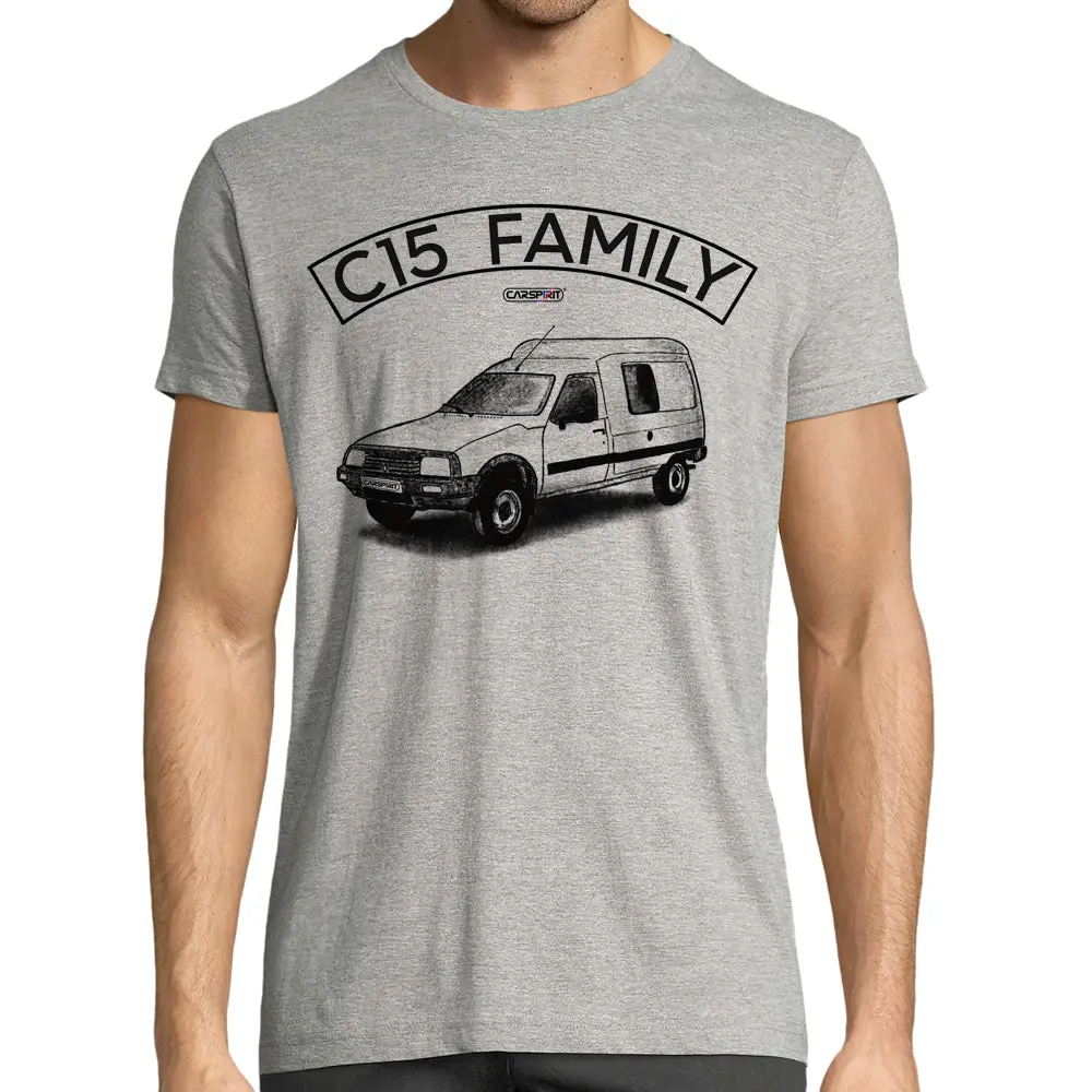 T-Shirt Blanc ( Taille M ) C15 Family, Outlet – Image 2