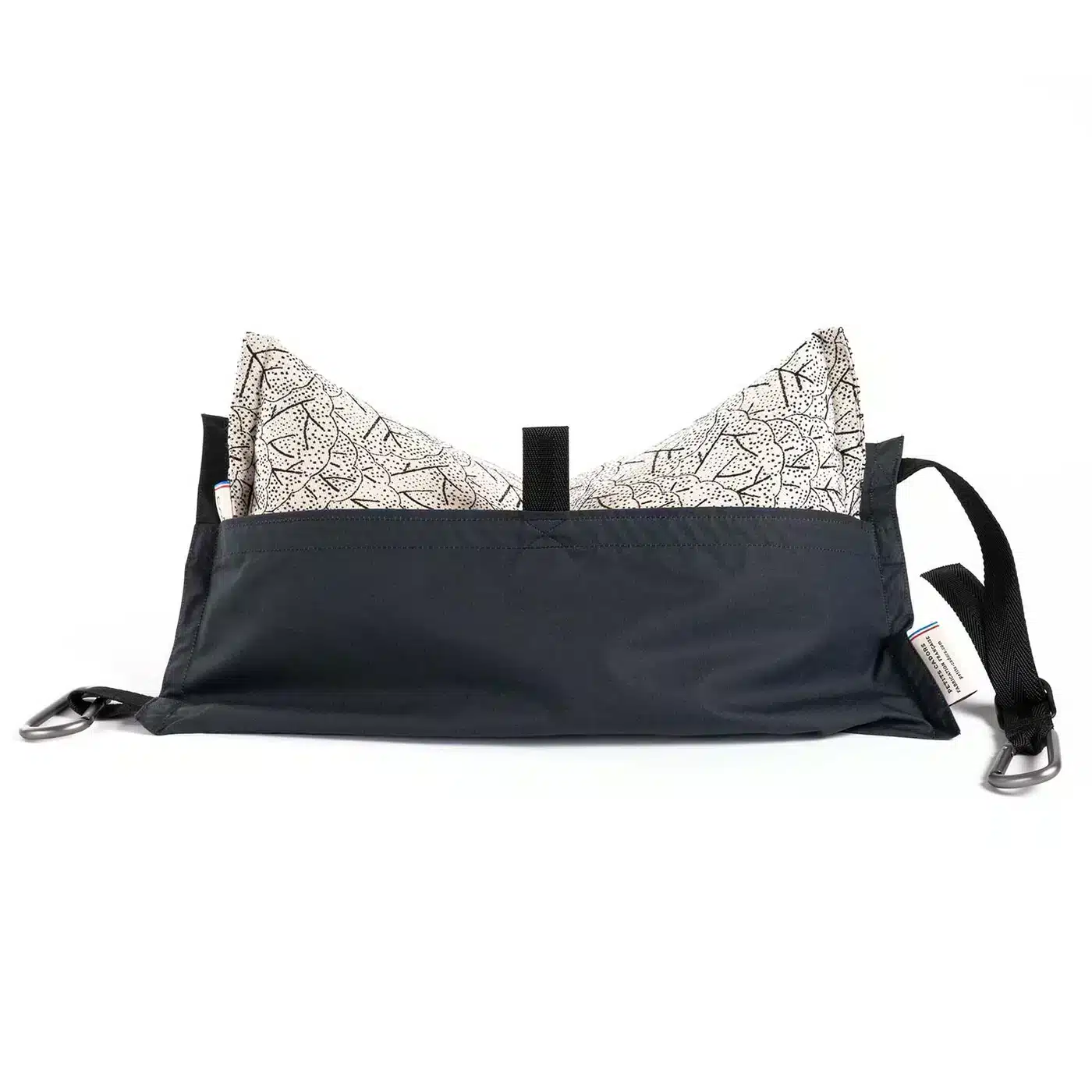 Coussin de voyage éco-conçu randonnée avec sac de transport – Blanc – Petits Cadors