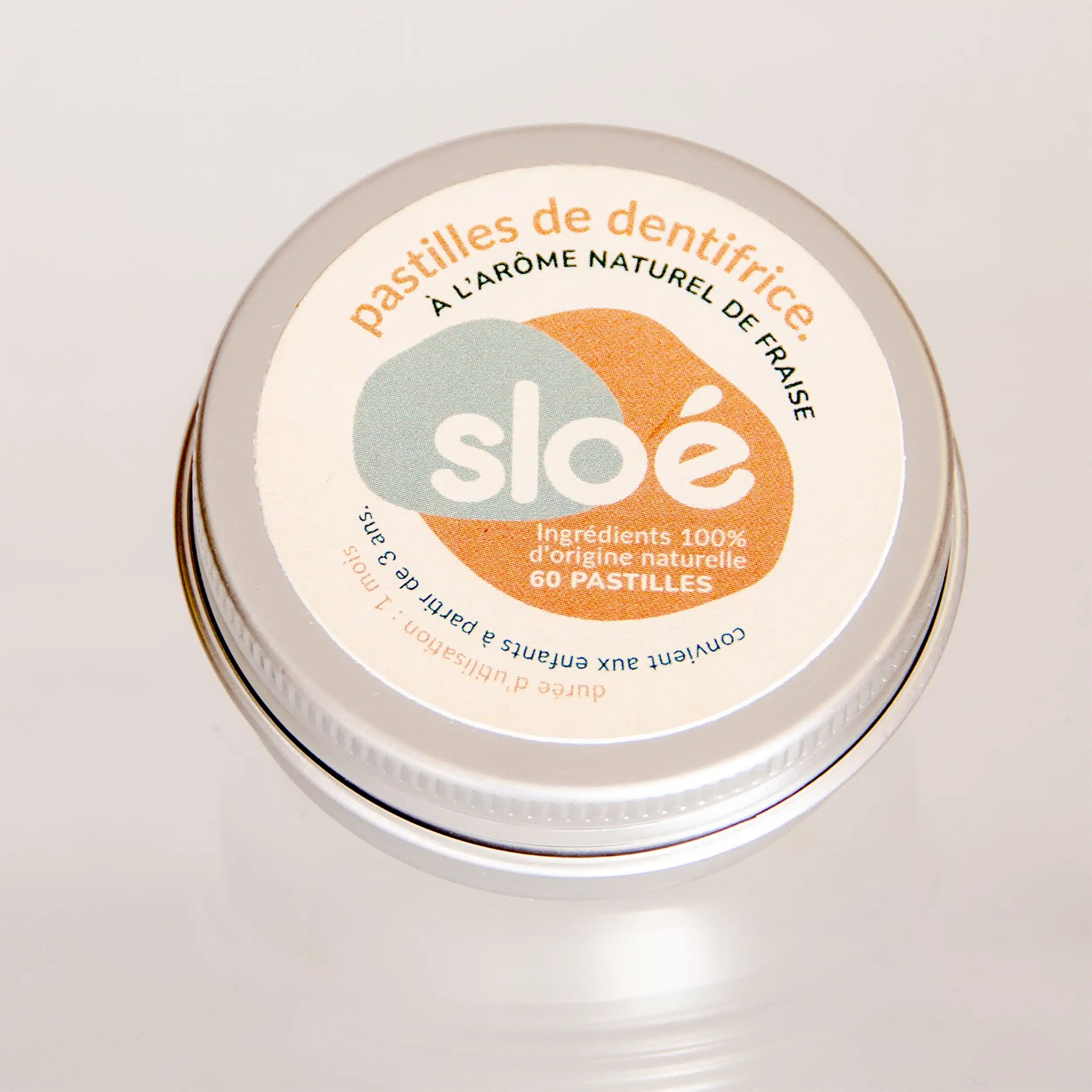 Dentifrice en pastille – Boite nomade x 60 – Sloé Nature – Image 2