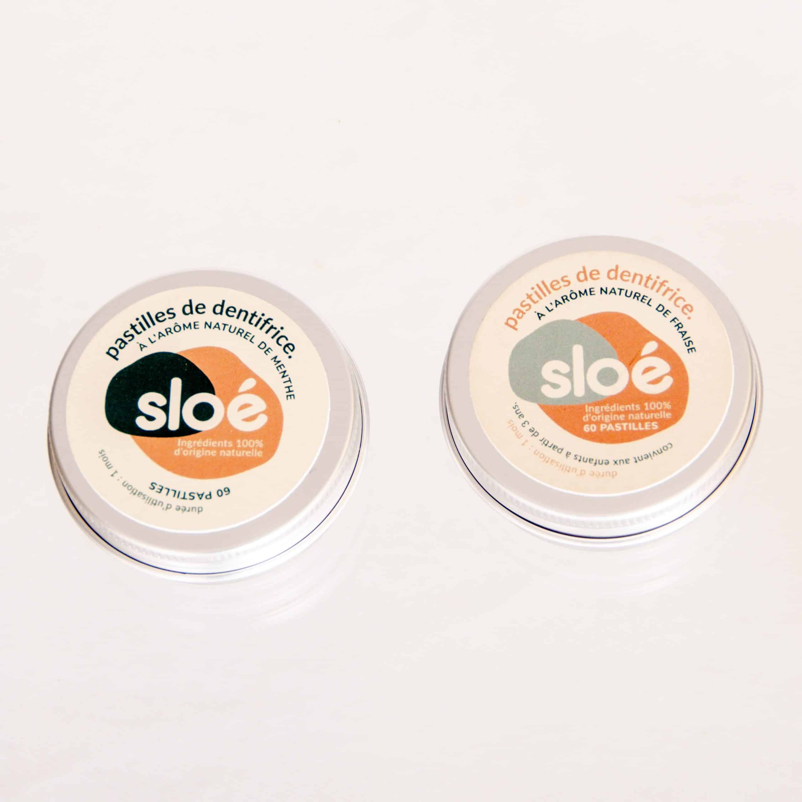 Dentifrice en pastille – Boite nomade x 60 – Sloé Nature – Image 6
