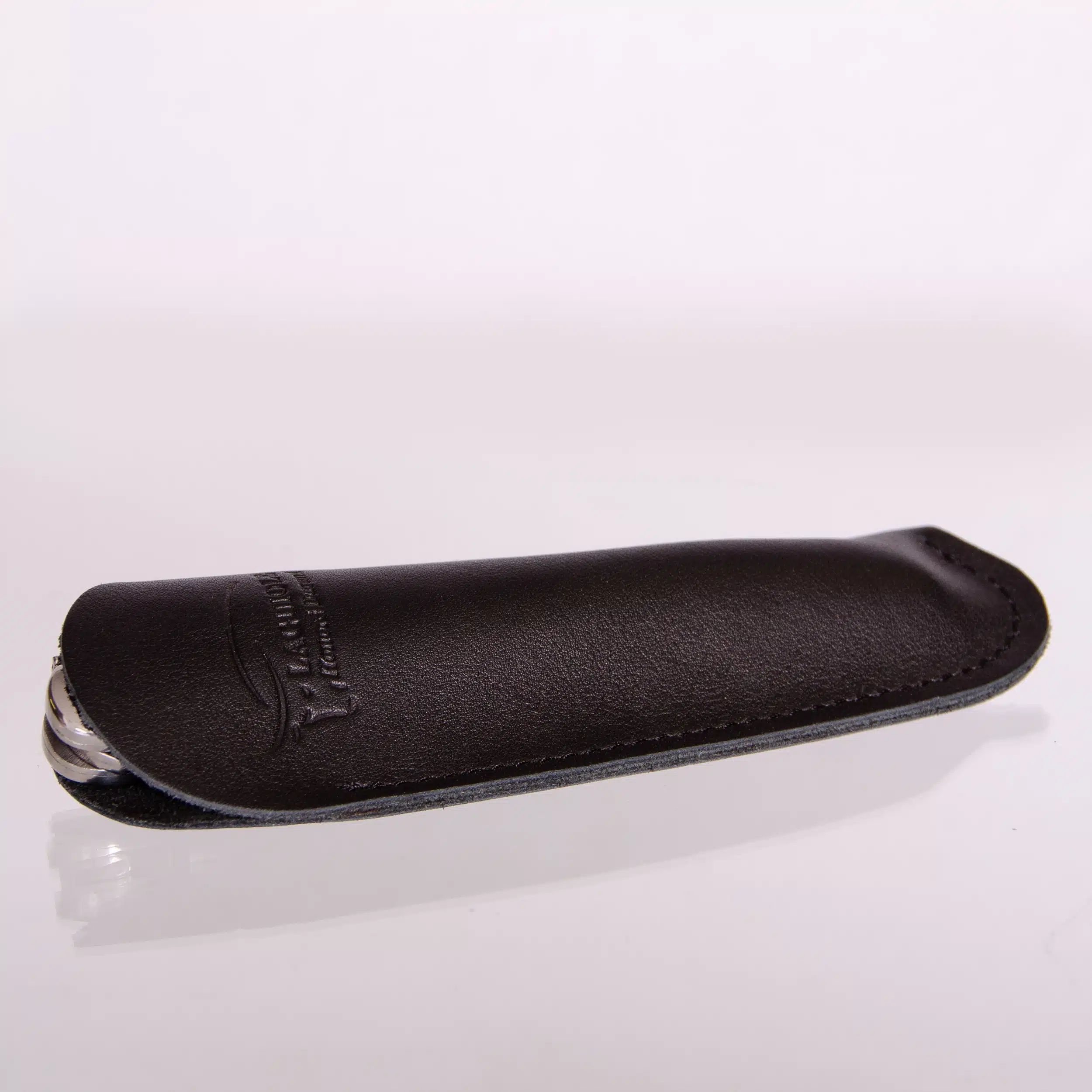 Étui de poche artisanal en cuir éco-responsable et durable pour couteau Laguiole – Image 4