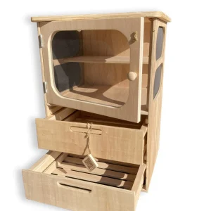 Garde manger en bois upcyclé – l’Avant d’après