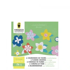 Kit créatif pour enfant – Fleur à créer – JEUX – Pirouette Cacahouète