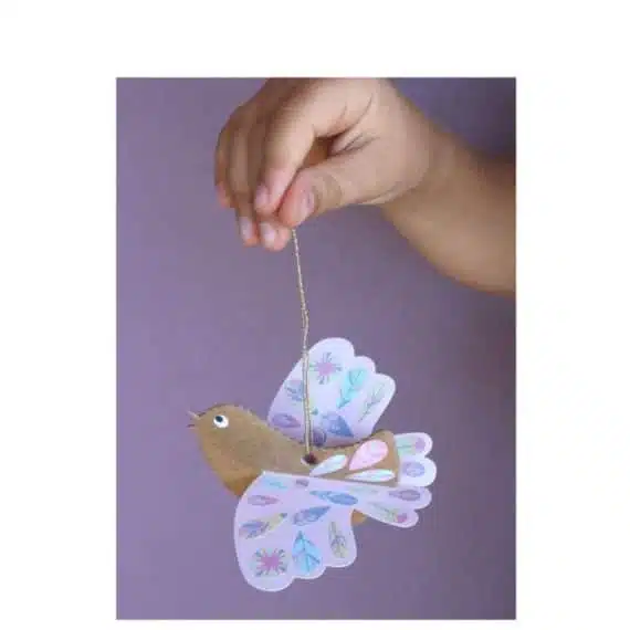Kit créatif oiseaux poétiques à créer – JEUX – Pirouette cacahouète – Image 4