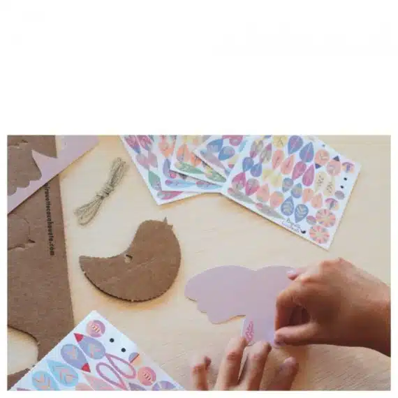 Kit créatif oiseaux poétiques à créer – JEUX – Pirouette cacahouète – Image 5