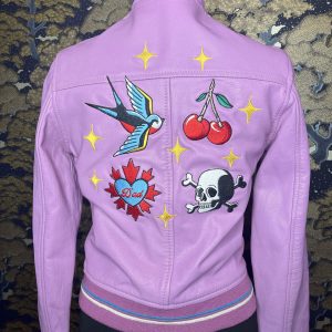 Old School Lover (Modèle unique sur veste cuir)