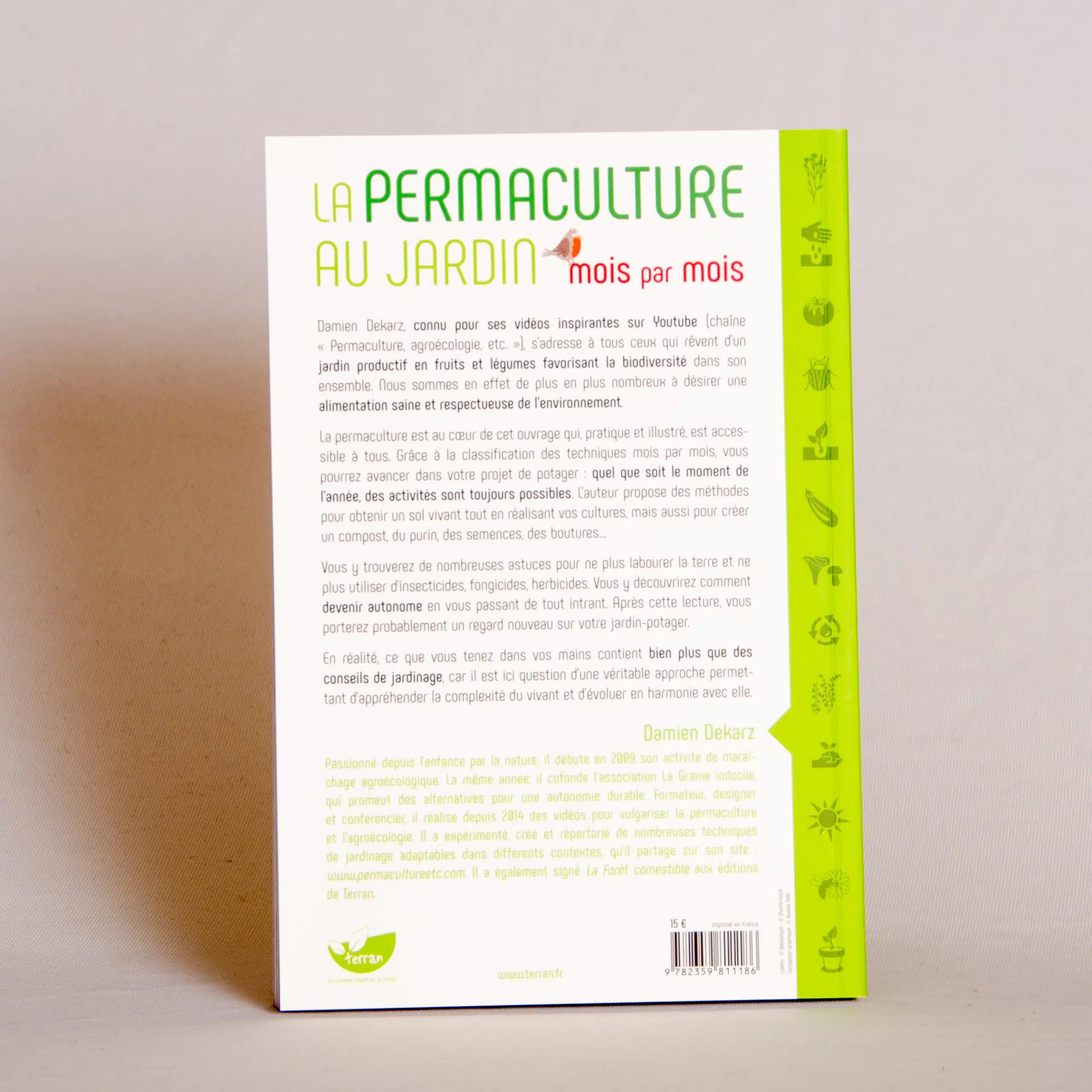 Livre la permaculture au jardin mois par mois – Damien Dekarz – Image 3