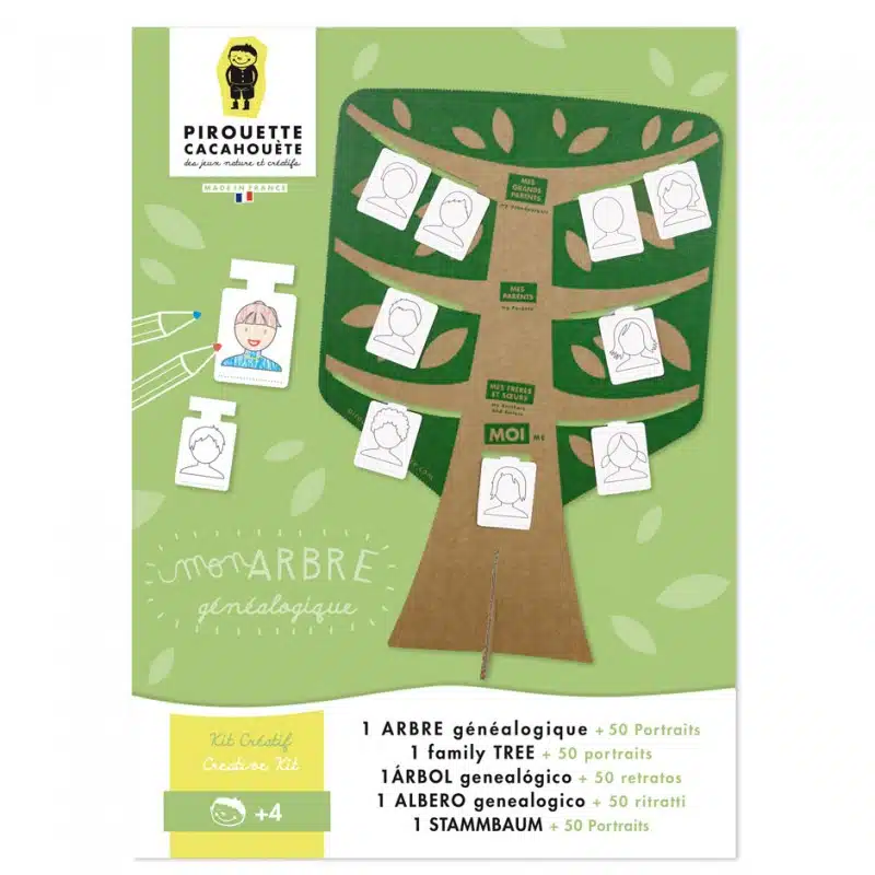 Jeu arbre généalogique – JEUX- Pirouette Cacahouète – Image 2