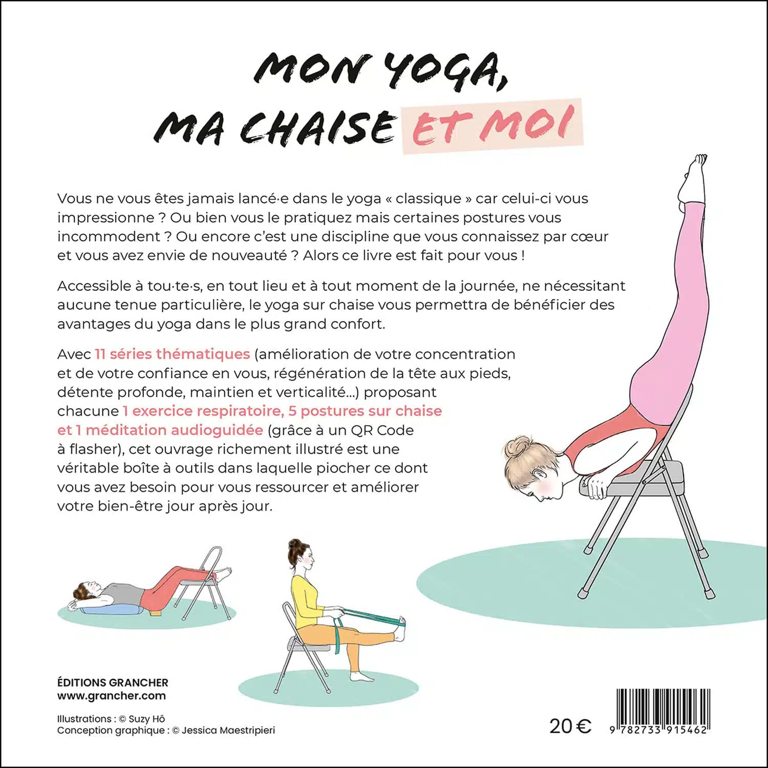 Mon yoga, ma chaise et moi – pour une pratique accessible à tous – Livre – Image 8