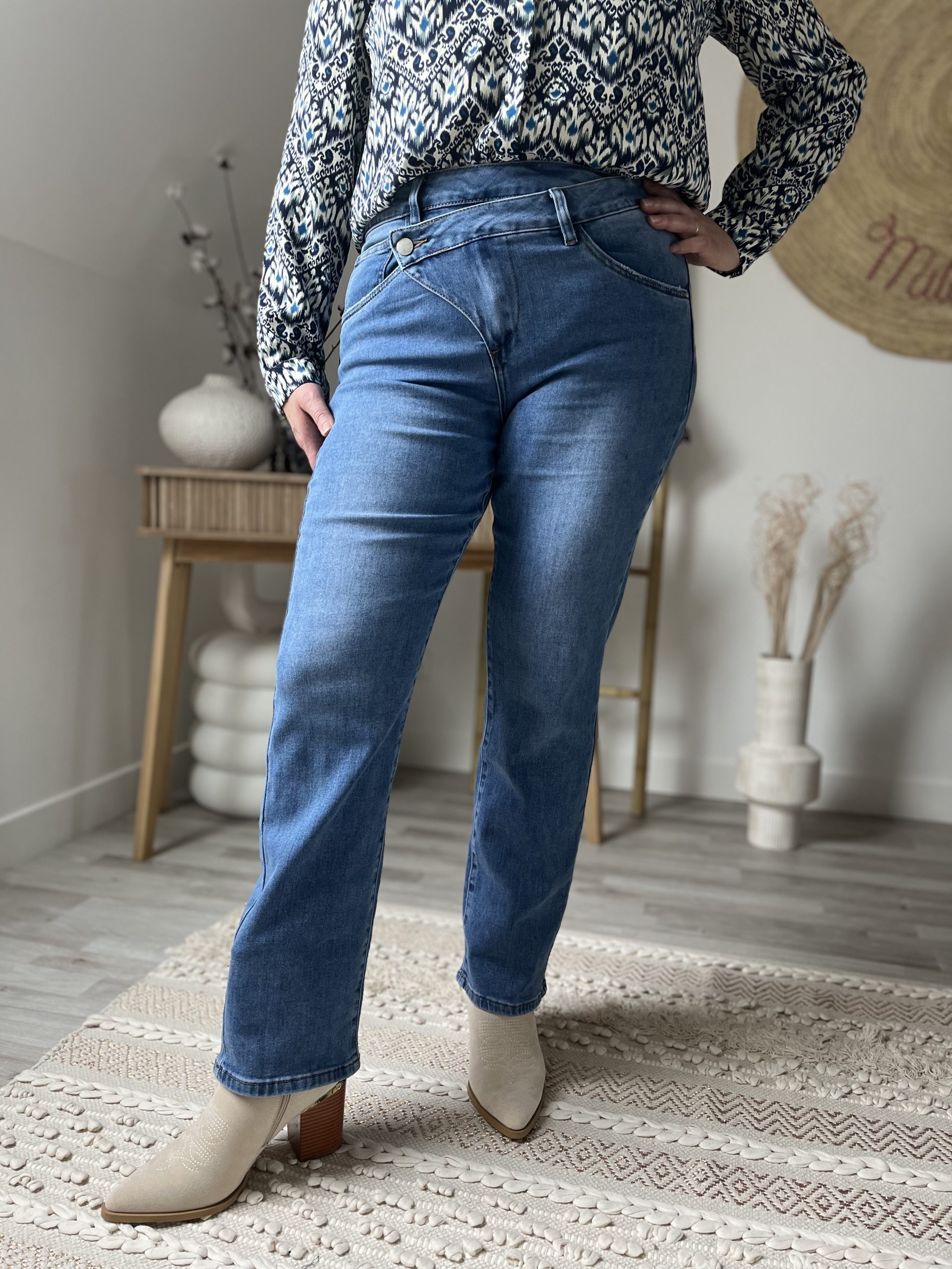 Jean Boy-Friend Femme – Image 3