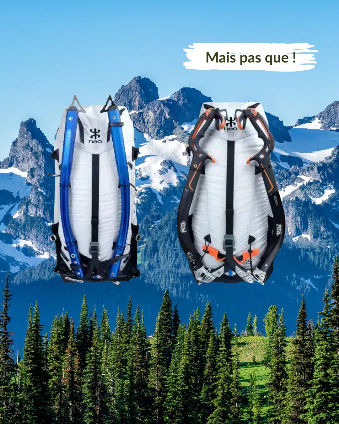 Sac à dos de montagne et ski de rando – Fait en France – 25 ou 35L – Atelier Néo – Image 5
