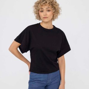 t shirt femme noir