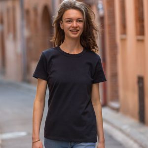 t shirt femme noir