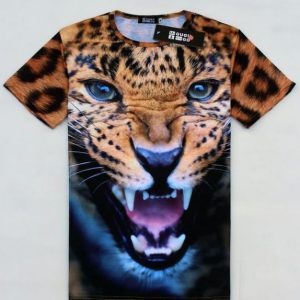 t shirt leopard