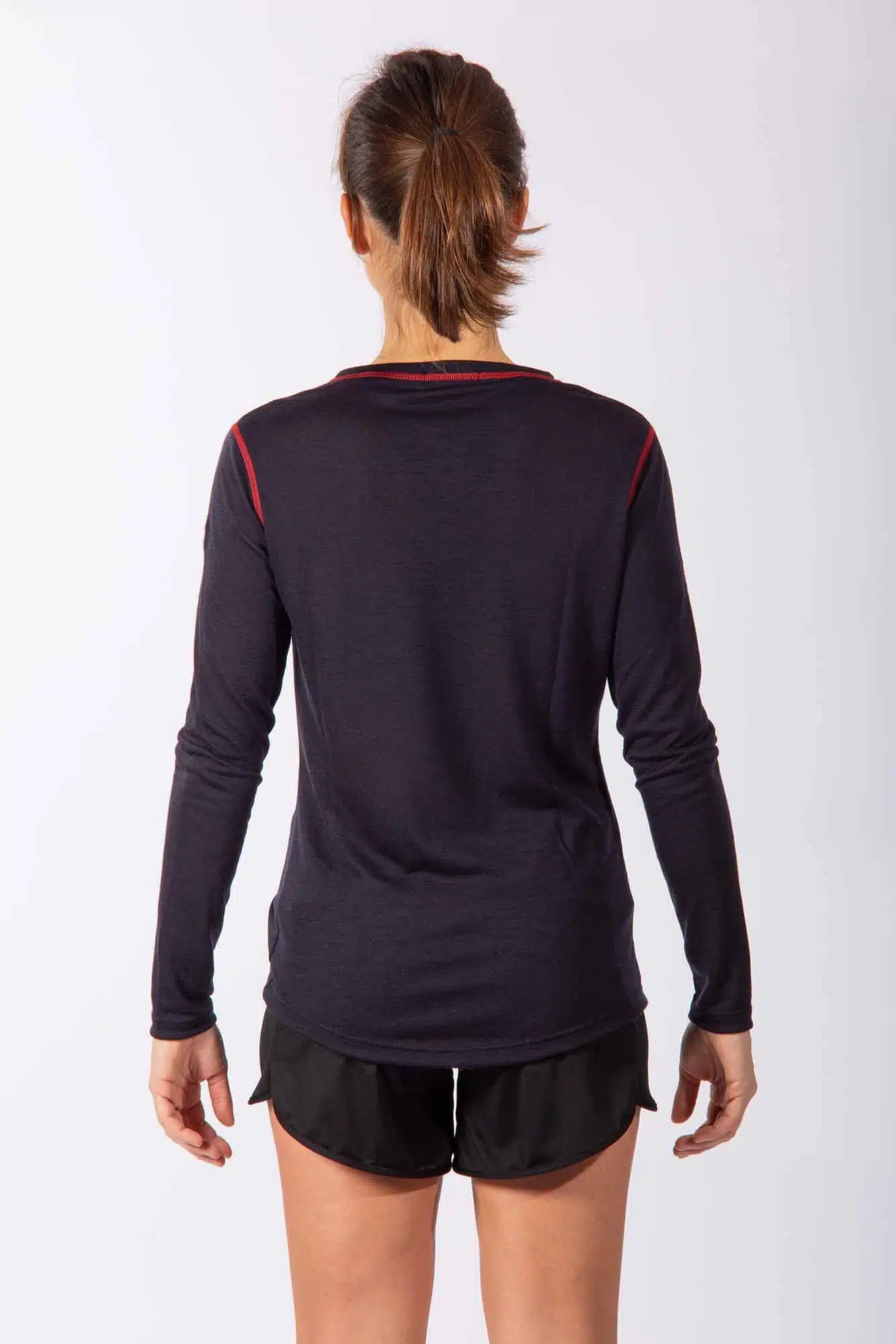 Sous vêtement thermique en laine mérinos – Temps chaud – Bleu nuit – Femme – OGARUN – Image 8