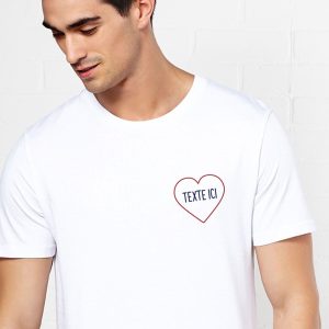 tee shirt brodé personnalisé