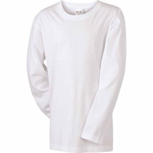 tee shirt manche longue blanc