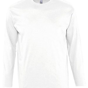 tee shirt manche longue blanc
