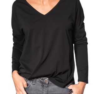 tee shirt manche longue femme coton