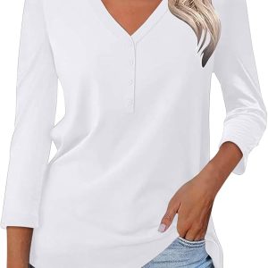 tee shirt manches longues femme coton