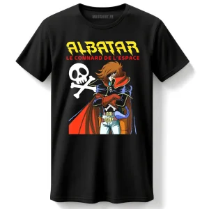 T-Shirt Albator parodie Al'batar | 100% coton manches courtes | idée cadeau humour rétro