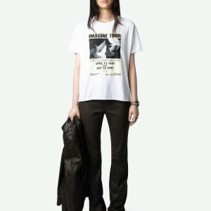 zadig et voltaire tee shirt femme