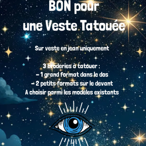 Bon cadeau pour une Veste Tatouée